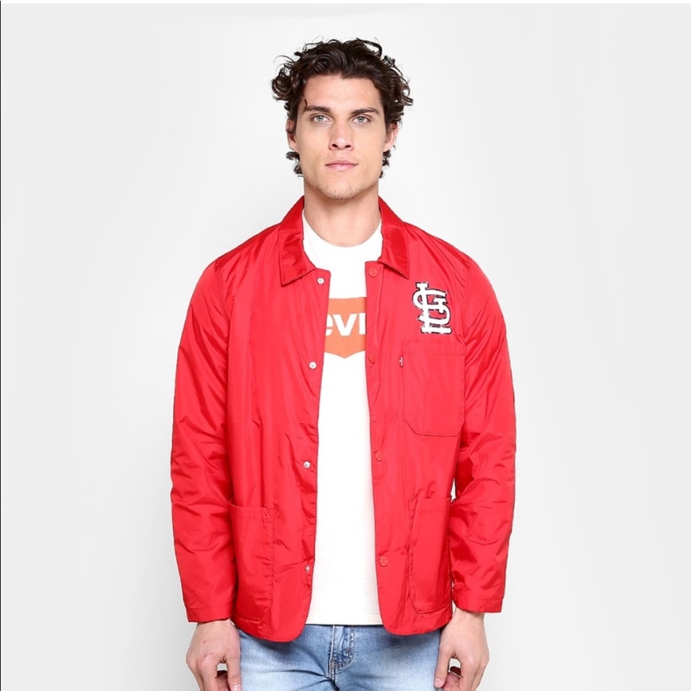 Levi’s MLB St. Louis Cardinals Windbreaker Medium